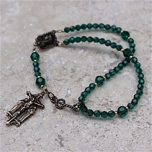Blessed Trinity Rosary Bracelet